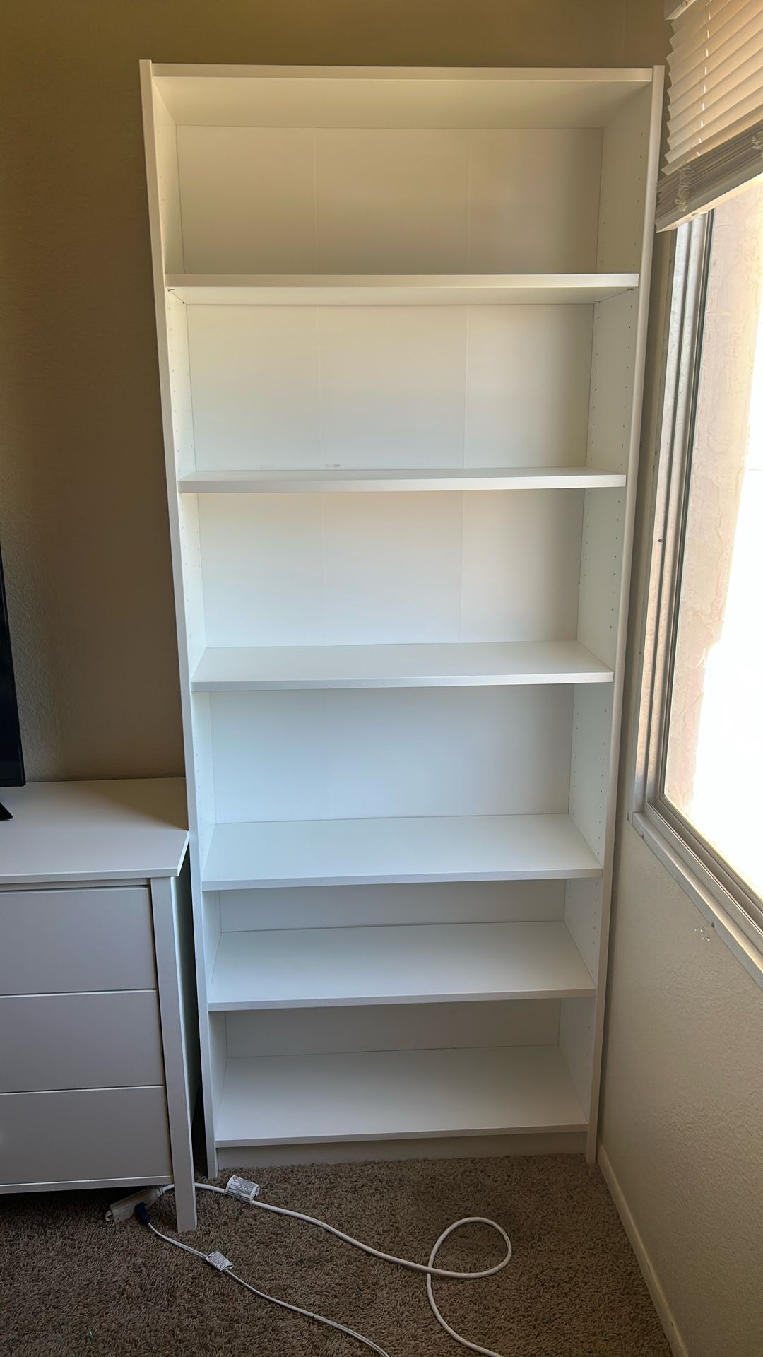 White Bookcase 