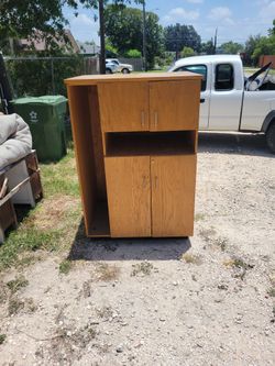 Nice Wood Cabinet