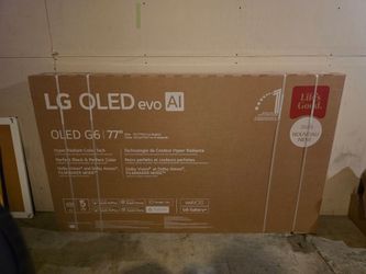 Brand New Unopened 77" LG G6 OLED