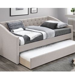 Twin/twin Size Bed Frame With Mattress Included