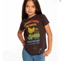 Toddler Kids Chaser Woodstock Music Festival Vintage Inspired tshirt size 3T