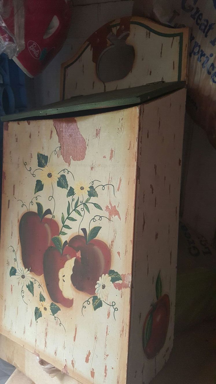 Project, Box for plastic bags, weathered, $5, Oregon