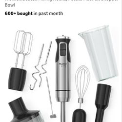 Mueller Immersion Hand Blender Set, 7 Attachments 