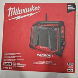 Milwaukee M18 Packout Bluetooth Jobsite Radio (Tool Only) 