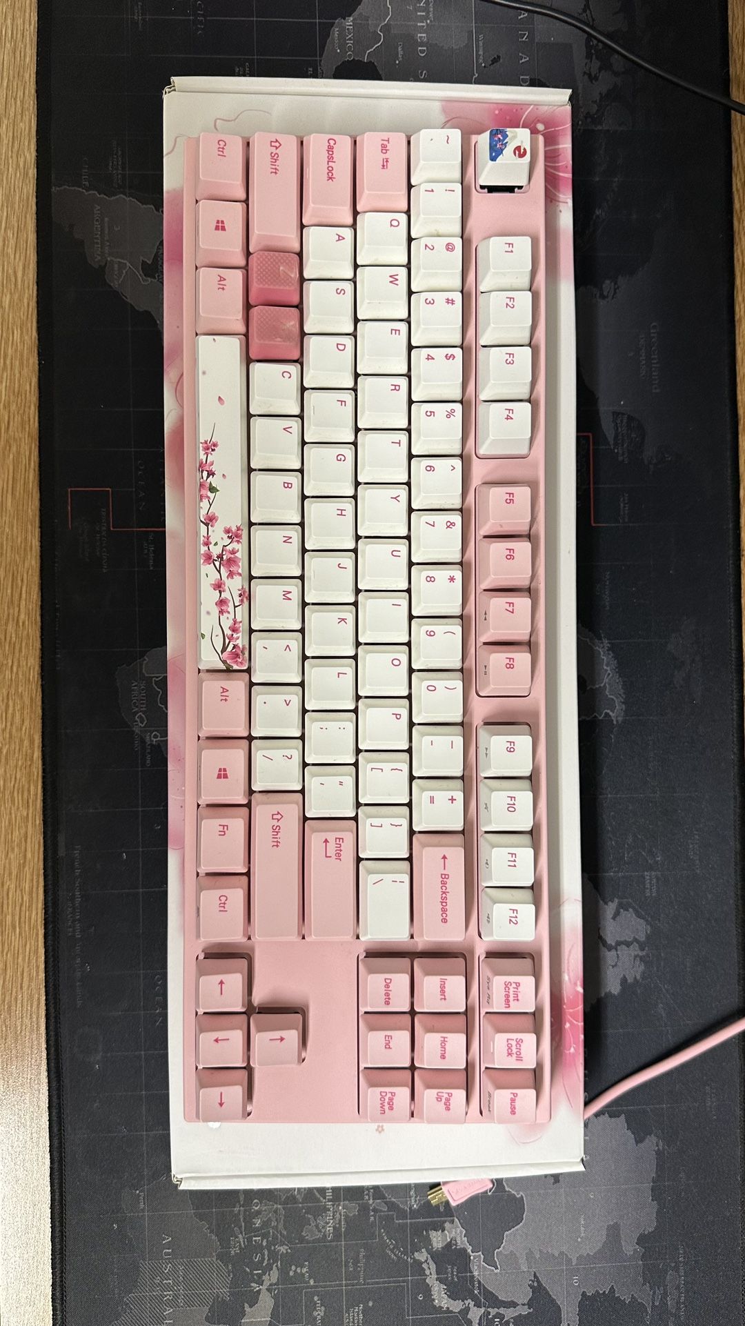 Varmilo VA87M “Sakura” TKL Keyboard (MX Reds)