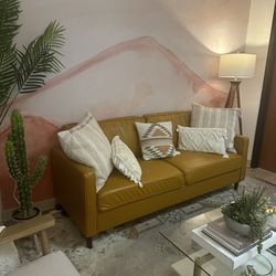 Beautiful Amber Glow Couch