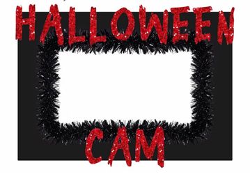 Halloween Cam Photo Booth Frame
