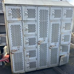 Ventilated Industrial Lockers 