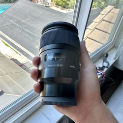 Sigma 35mm 1.4 Art lens for Sony E-Mount w/ ND Filter