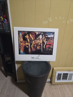 DALI,'METAMORPHOSIS OF NARCISSUS,ART PRINT