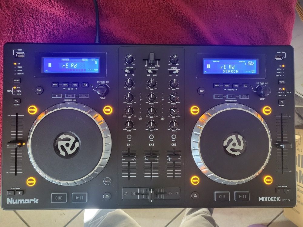 NUMARK Mixdeck Express( Dual CD Player/Controller)