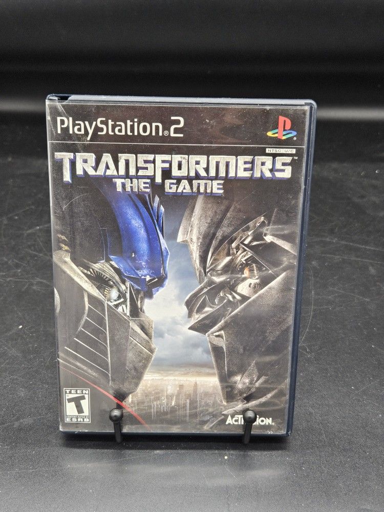 Transformers: The Game (Sony PlayStation 2, 2007) NO MANUAL