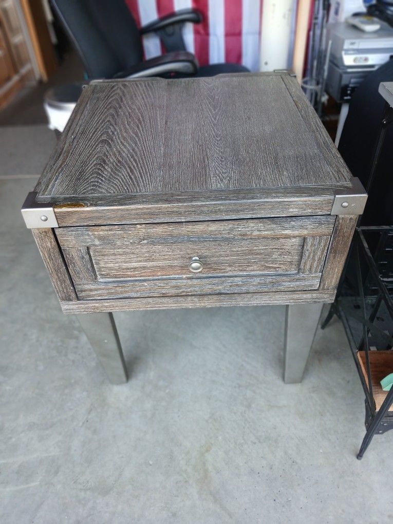 Nice Farm House Stand/Cord Outlet + USB  MUST GO!