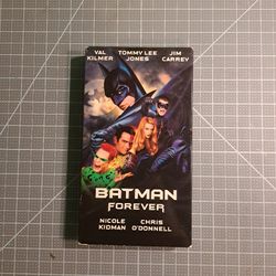 Preowned Batman Forever vhs Val Kilmer