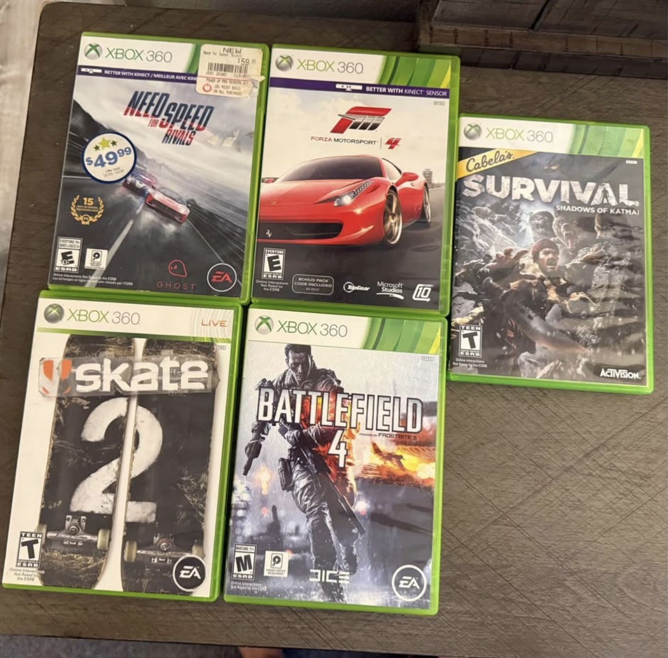 Xbox 360 Games $10 Each 
