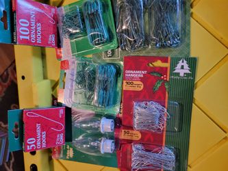 Christmas Ornament Hooks and Hangers Bundle
