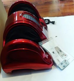 Brand New Slabway Shiatsu Electric Foot Messager with remote ( Red)