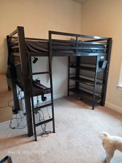 Teen loft bed