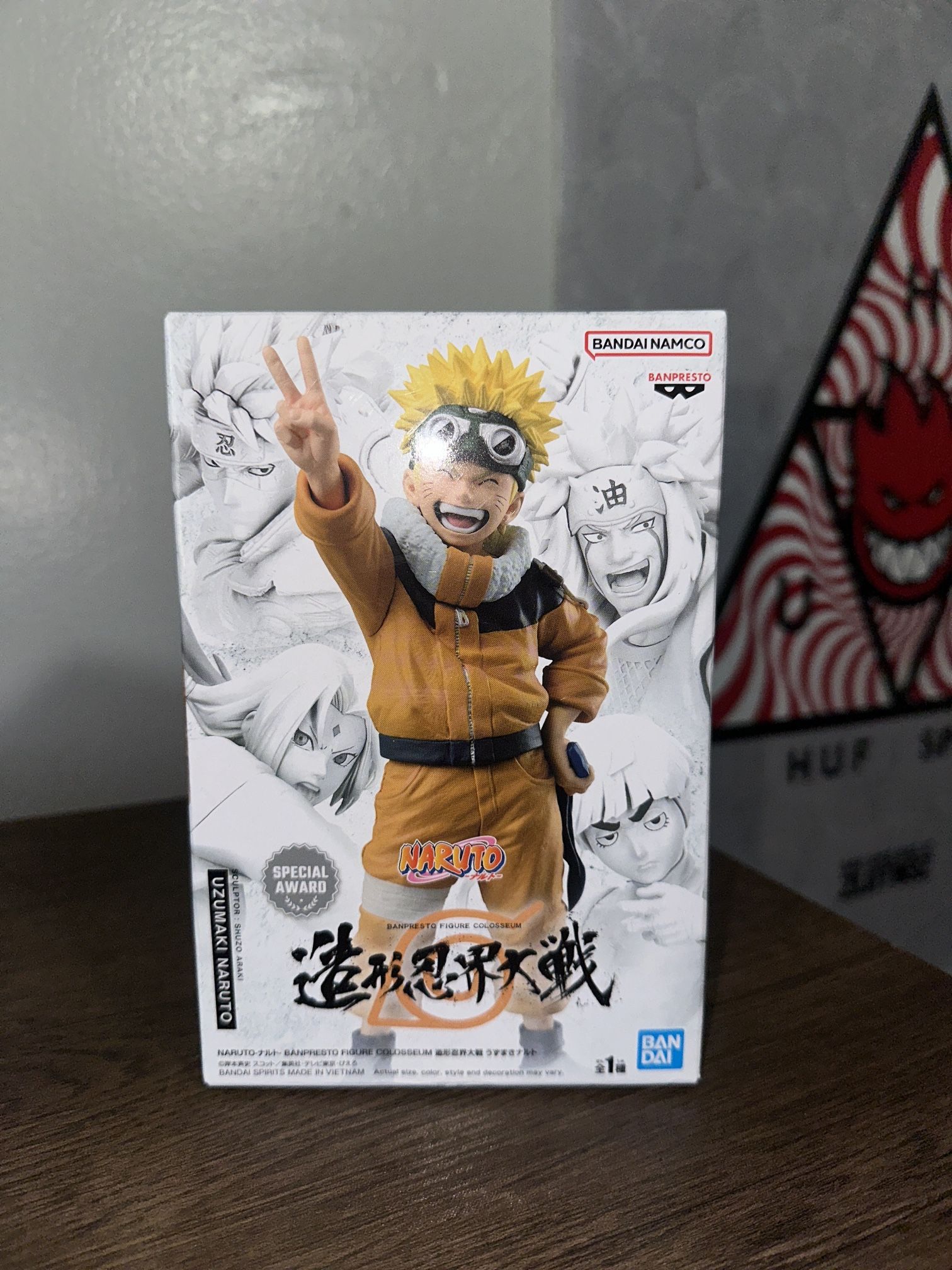 BANPRESTO FIGURE COLOSSEUM Modeling Ninkai Shinobi World War Uzumaki Naruto Boy