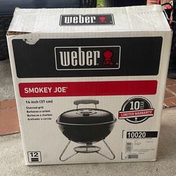 14” Weber Smokey Joe Portable Charcoal Grill