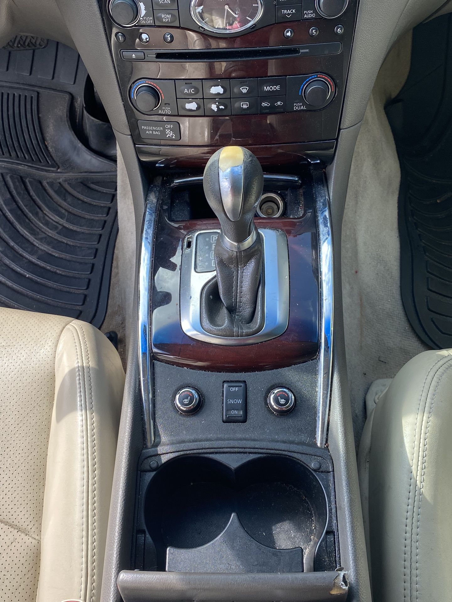 2007-2015 Infiniti Q40 G37 G35 G25 Sedan Shifter Knob Assembly Complete 