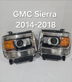 GMC Sierra 2014-2018 Headlights