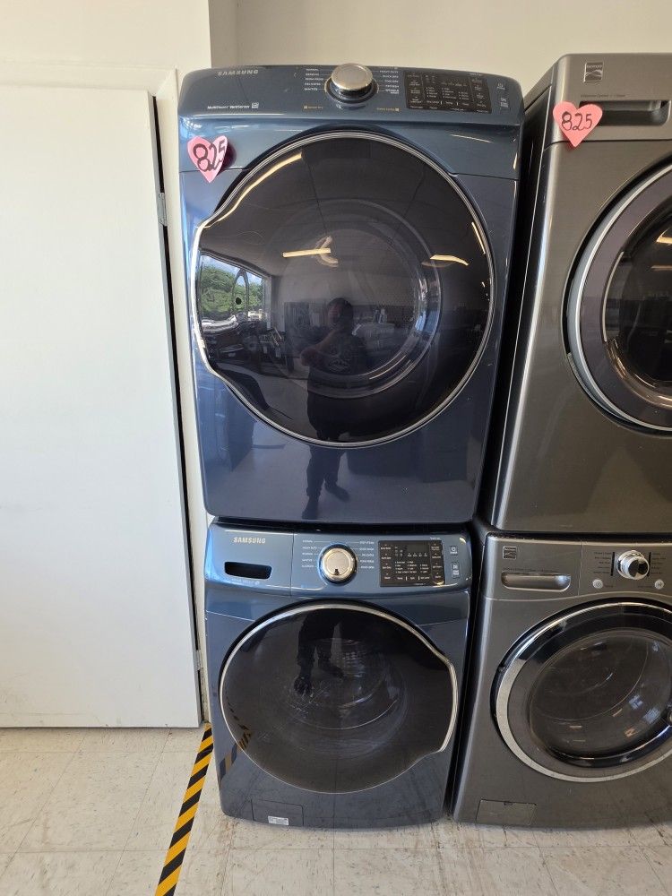 Front Load Washer And Electric Dryer Set Used In Good Condition With 90days Warranty