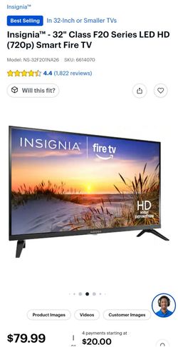 Insignia 32"  LED HD (720) Smart Fire TV