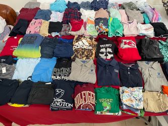 Children’s (116)Pcs. Mixed Clothing Kid’s Lot Boys Girls Kids Most Sizes 4-16 Few Smaller All Ages