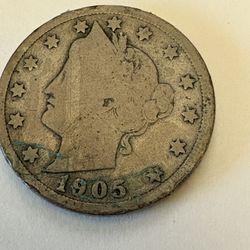 1905 Liberty Head V Nickel