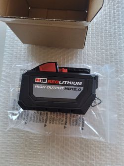 Milwaukee 18v HD 12ah Battery $150 Firm 
