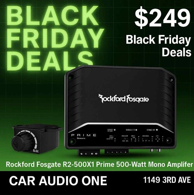 RockfordFosgate Amplifier 500.1