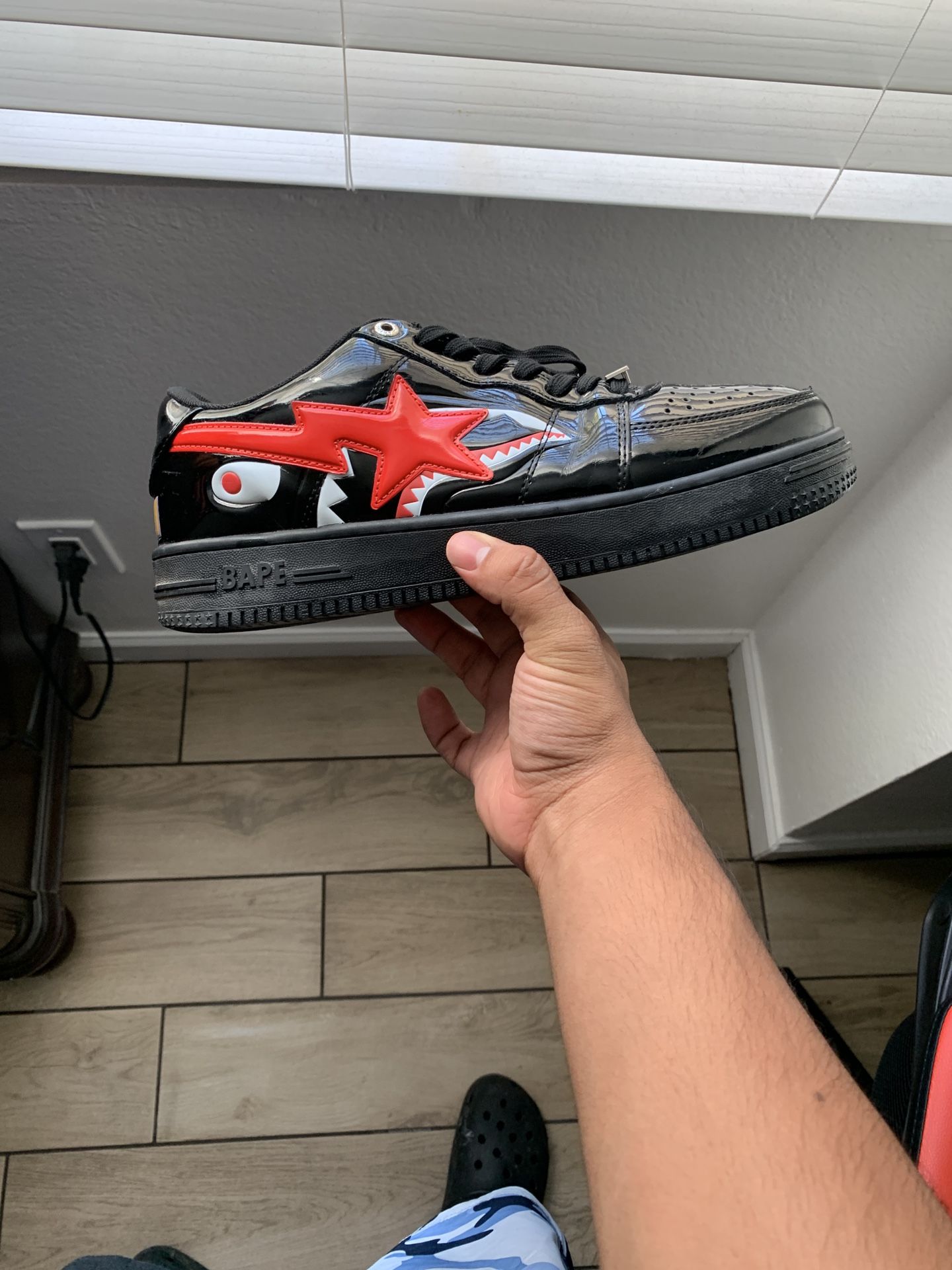 A Bathing Ape Bape Sta Low Shark Black - www.disolcolor.com