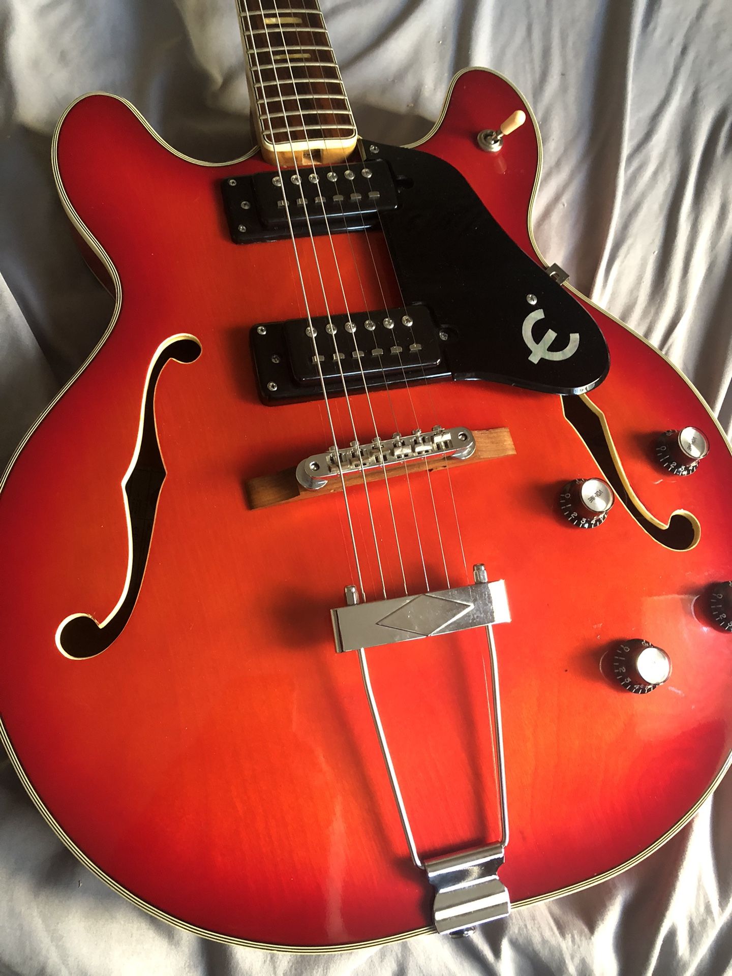 1971 Epiphone 5102 TE Semi Hollow Guitar