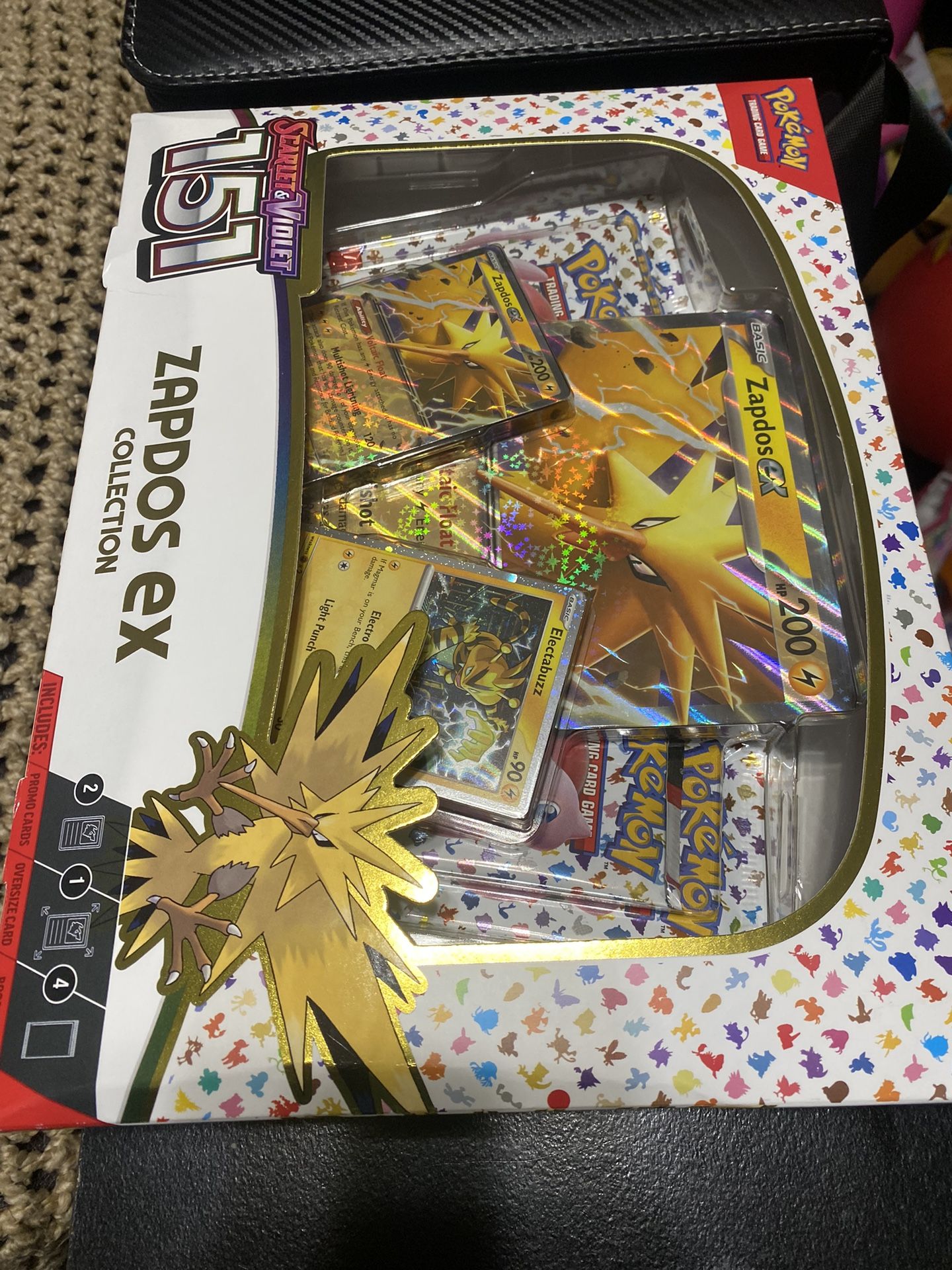 151 Zapdos Ex Box