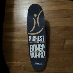 Fitterfirst Bongo Board Skateboard Snowboard Balance Stability Trainer Skateboarding Core Training Exercise 