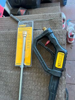 High pressure washer gun