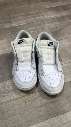 Nike White Low-Top Sneakers