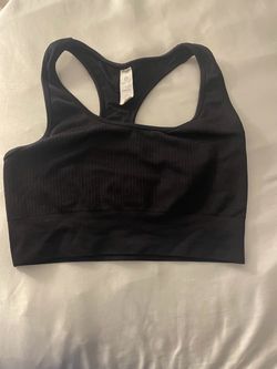 Black Sports Bra