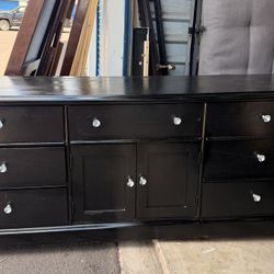 71 wide – 31 high – 19 deep Wood Dresser