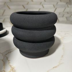 Black Planter Vase