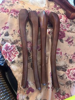 4 wood legs