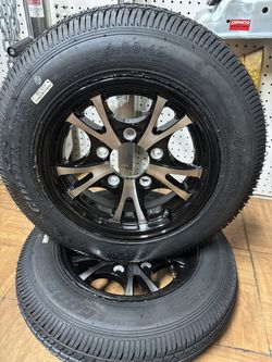 12 inch Aluminum wheel and Tire for Trailers