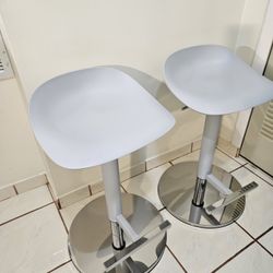 Ikea Bar Stools Adjustable Height. 2 Stools Available 