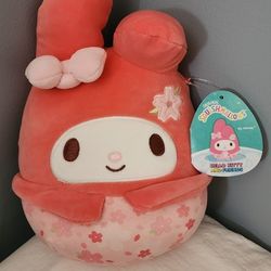Squishmallows™ Hello Kitty And Friends 8" My Melody NWT
