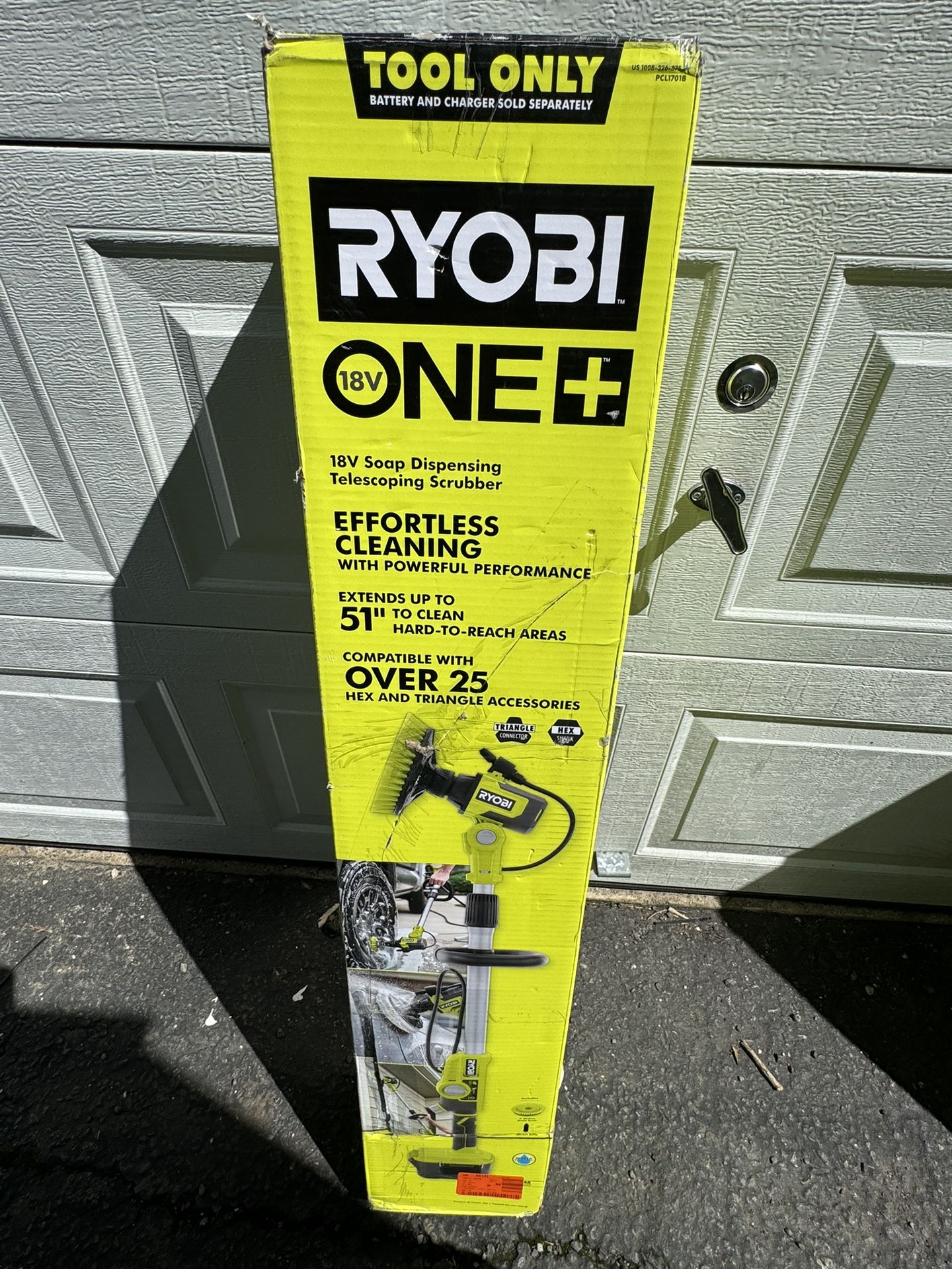 Ryobi 18 V Cordless Power Scrubber