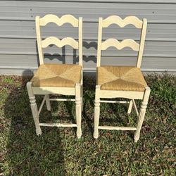Vintage Barstool Chairs (Set of 2) 
