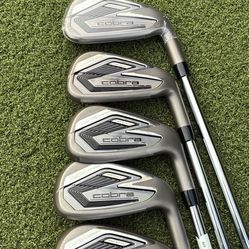 Cobra Dark speed Irons Stiff 