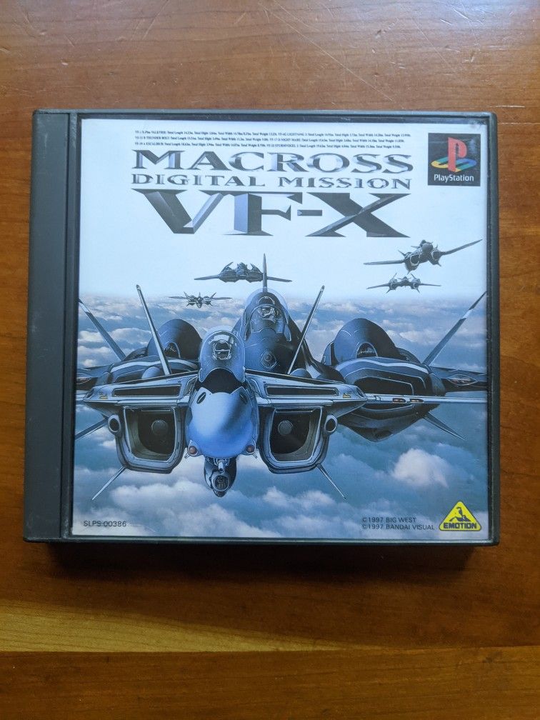 Macross Digital Mission VF-X PlayStation