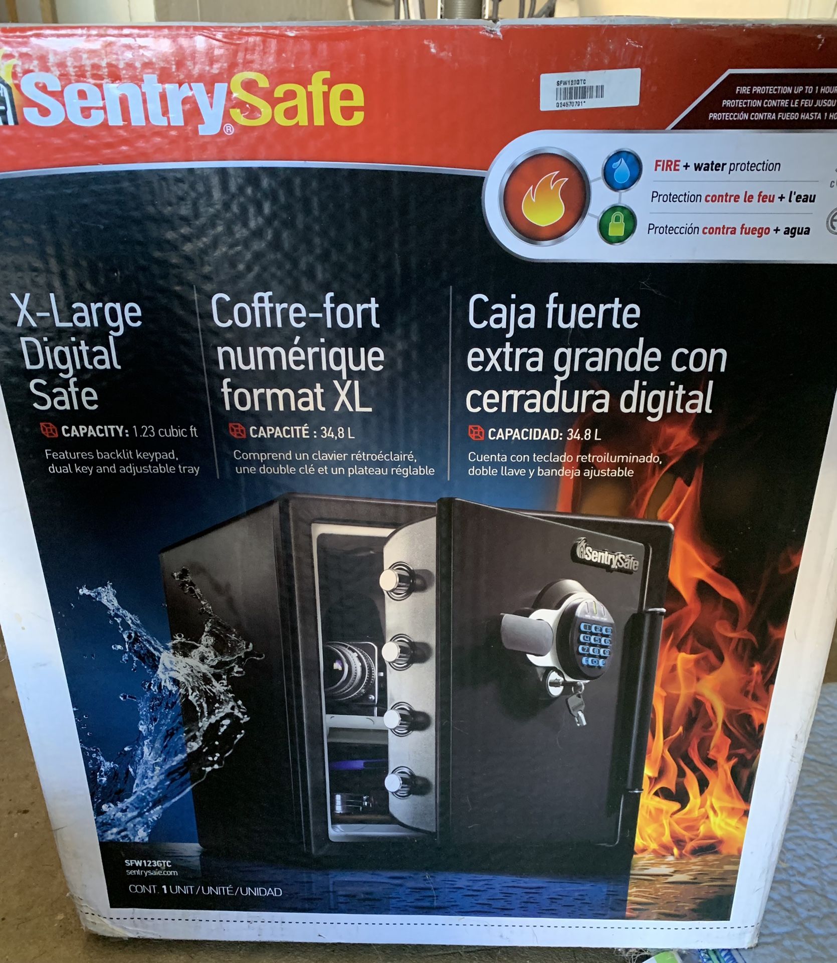 Brand New SentrySafe Digital Safe 